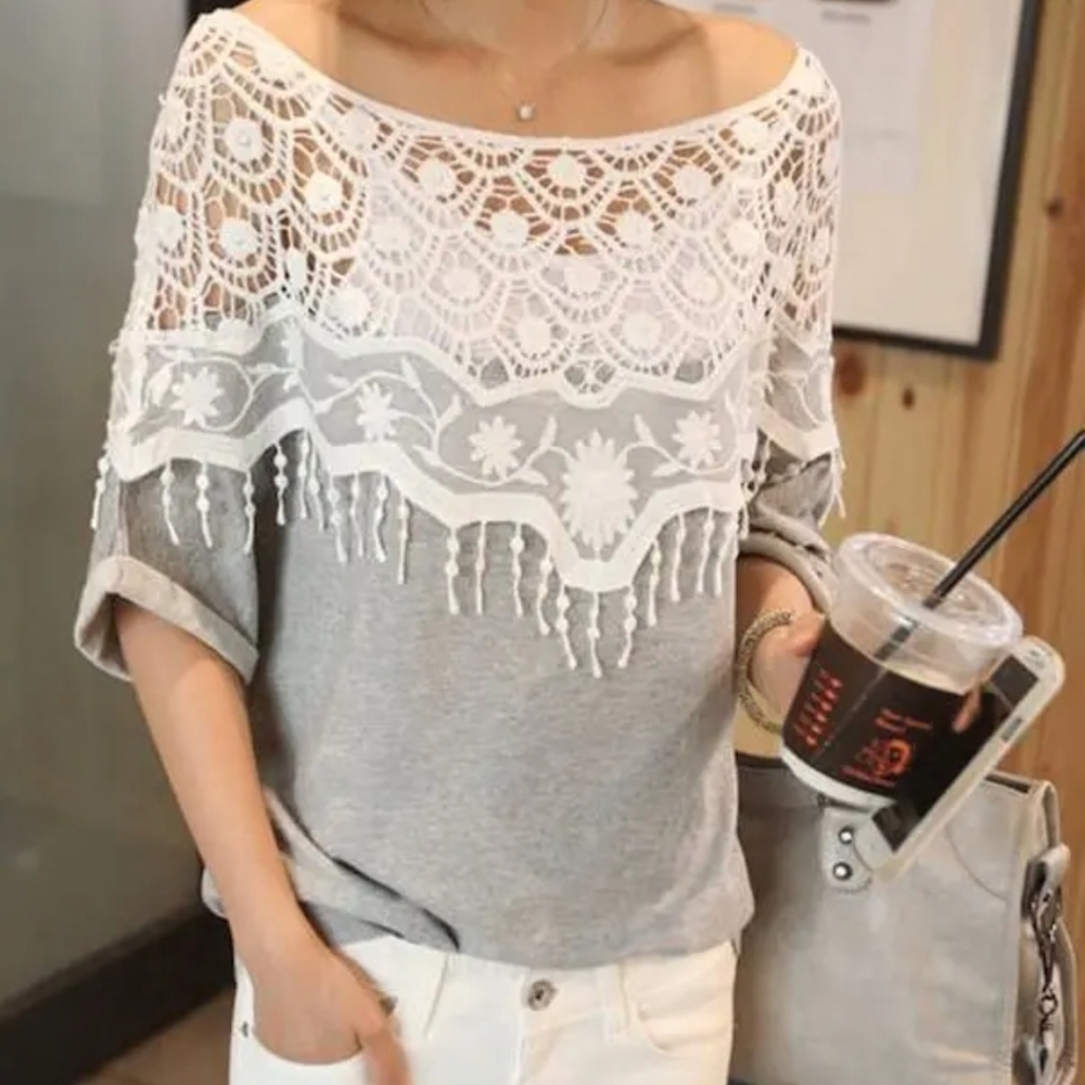 💥Zanzea Lace Top